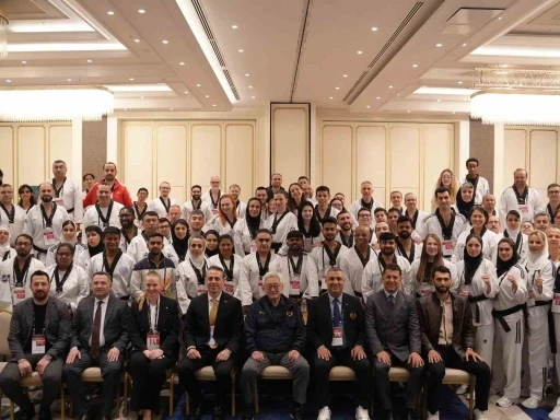 D&uuml;nya Taekwondo Federasyonu Başkanı Chungwon Choue T&uuml;rkiye&rsquo;de
