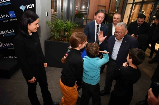 D&uuml;nyanın d&ouml;rt bir yanından gelen misafirlerden Erciyes&rsquo;e &ouml;vg&uuml;
