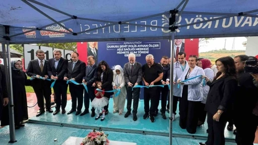 Durusu Şehit Polis Ayhan &Ouml;l&ccedil;er Aile Sağlığı Merkezi hizmete a&ccedil;ıldı
