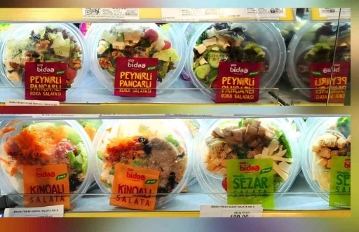 Düşük kalorili ’salata menülerine’ ilgi artıyor
