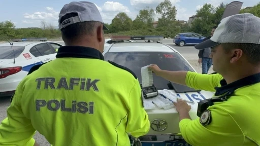D&uuml;zce&rsquo;de 161 ara&ccedil; trafikten men edildi
