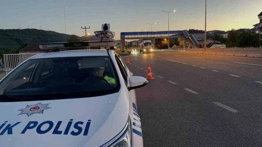 D&uuml;zce&rsquo;de 165 ara&ccedil; trafikten men edildi
