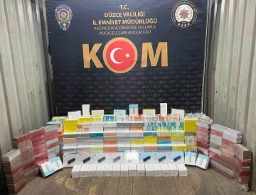 Düzce’de 32 adet elektronik sigara ele geçirildi
