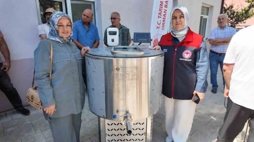 D&uuml;zce&rsquo;de 45 &uuml;reticiye s&uuml;t soğutma tankı desteği
