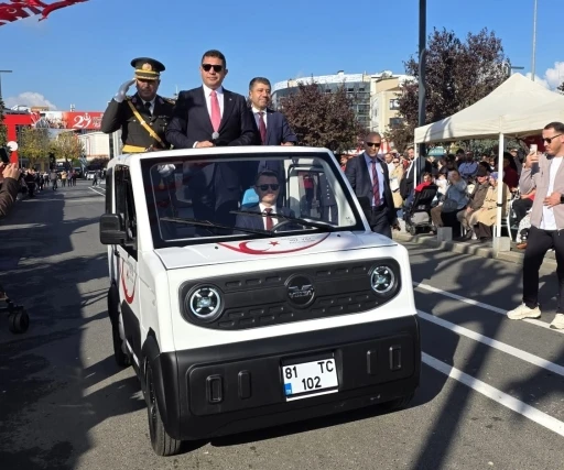 Düzce’de Cumhuriyet Bayramı etkinliklerinde bir ilk yaşandı