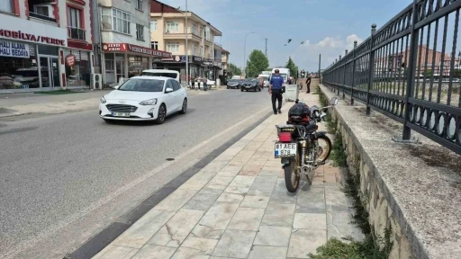 Düzce’de motosiklet yayaya çarptı: 2 yaralı

