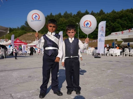 D&uuml;zce&rsquo;de toplu s&uuml;nnet ş&ouml;leni coşkusu
