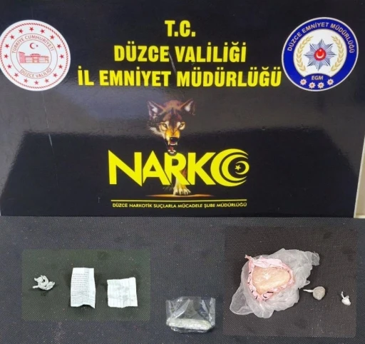 Düzce’de uyuşturucu operasyonu
