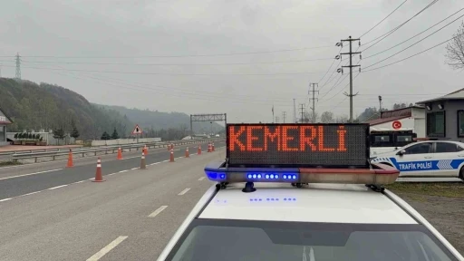 Düzce’den 3 günde 770 bin araç geçti
