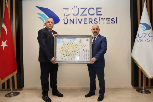 Düzce’nin kültür ve turizm değerleri haritası
