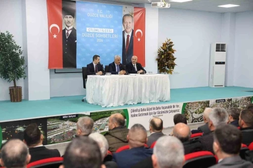 D&uuml;zce sohbetlerinin ikincisi &Ccedil;ilimli il&ccedil;esinde ger&ccedil;ekleşti
