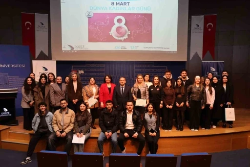 D&uuml;zce &Uuml;niversitesi&rsquo;nde 8 Mart paneli
