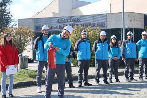 Düzce Üniversitesi’nde acil durum bilinci artırıldı
