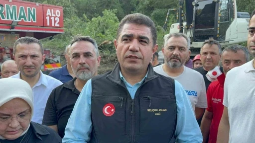 Düzce Valisi Selçuk Aslan: &quot;Yangını kontrol altına aldık diyebiliriz&quot;
