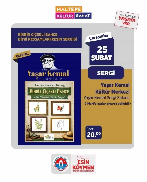 Edebiyatın b&uuml;y&uuml;k ustası Yaşar Kemal Maltepe&rsquo;de anılacak
