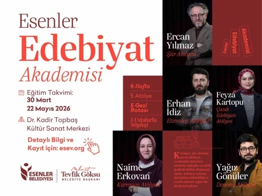 Edebiyatın yeni kalemleri Esenler&rsquo;de yetişecek
