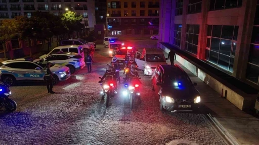 Edirne’de polis ve gece bekçilerinden şok asayiş denetimi
