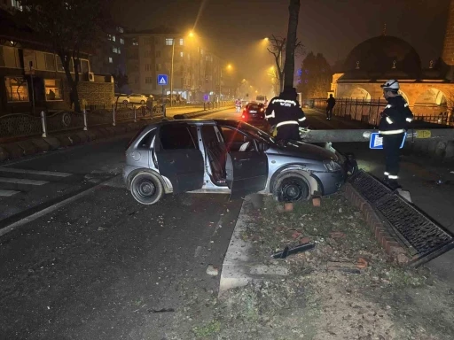 Edirne&rsquo;de sis kazaya sebep oldu
