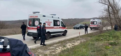 Edirne&rsquo;de trafik kazası: 3 yaralı
