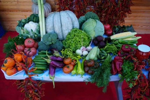 Edirneli üreticiler ata tohumundan ürettikleri ürünleri Millet Bahçesi’nde satışa sunuyor

