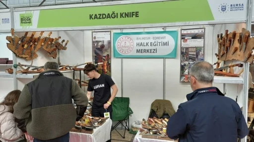 Edremit&rsquo;in el yapımı bı&ccedil;akları d&uuml;nya vitrininde