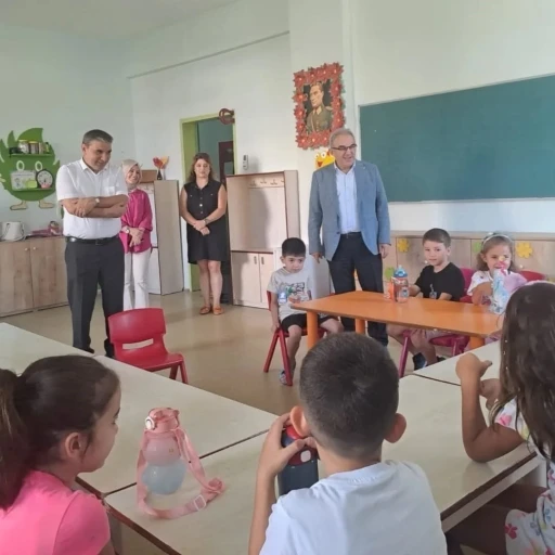 Edremit’te İlçe Milli Eğitim Müdürü Esmen’den okul ziyaretleri
