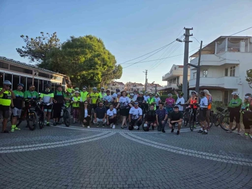 Edremit&rsquo;te pedallar &ouml;zel g&uuml;venlik g&ouml;revlileri i&ccedil;in d&ouml;nd&uuml;
