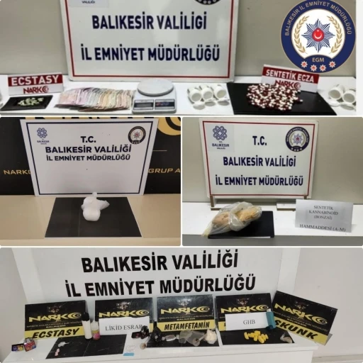 Edremit’te uyuşturucu operasyonu
