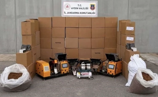 Efeler&rsquo;de ka&ccedil;ak sigara imalathanesine baskın
