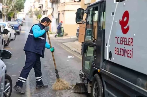 Efeler&rsquo;den kapsamlı bayram temizliği
