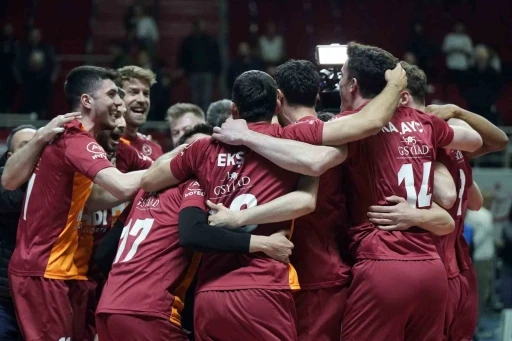 Efeler Ligi’nde ikinci finalist Galatasaray
