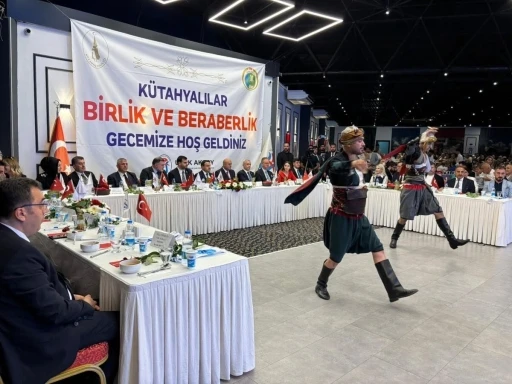 Ege B&ouml;lgesi K&uuml;tahyalılar Federasyonu&rsquo;ndan Birlik ve Beraberlik Gecesi
