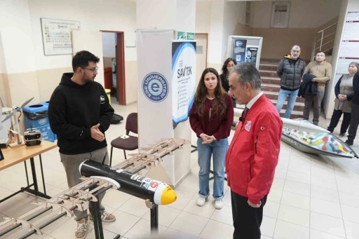 Egeli gen&ccedil;ler, TEKNOFEST hazırlıklarını s&uuml;rd&uuml;r&uuml;yor
