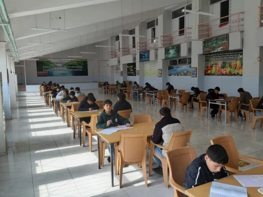 Eğil Belediyesinden &ouml;ğrencilere deneme sınavı
