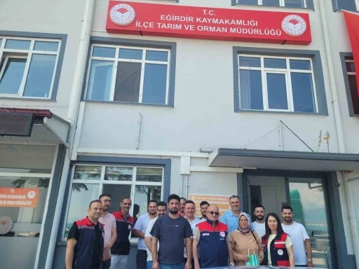 Eğirdir&rsquo;de meyve ağa&ccedil;larında budama ve aşılama kursu tamamlandı
