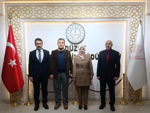 Eğitim alanında y&uuml;r&uuml;t&uuml;len &ccedil;alışmalar ele alındı
