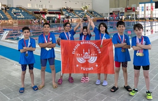 Elazığ Belediyespor Kulübü Yüzme Takımı’ndan önemli başarı
