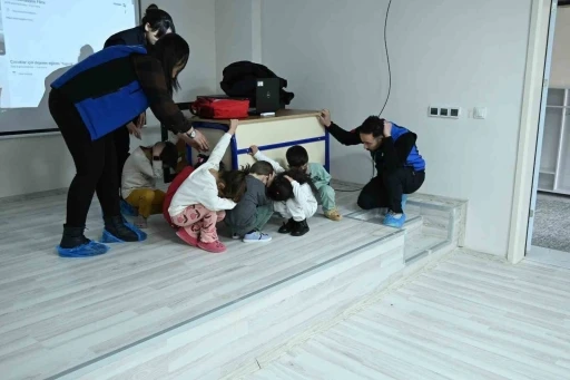 Elazığ&rsquo;da afet farkındalık eğitimi
