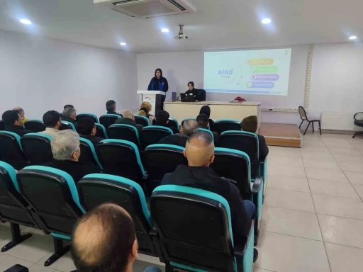 Elazığ&rsquo;da afet farkındalık eğitimleri
