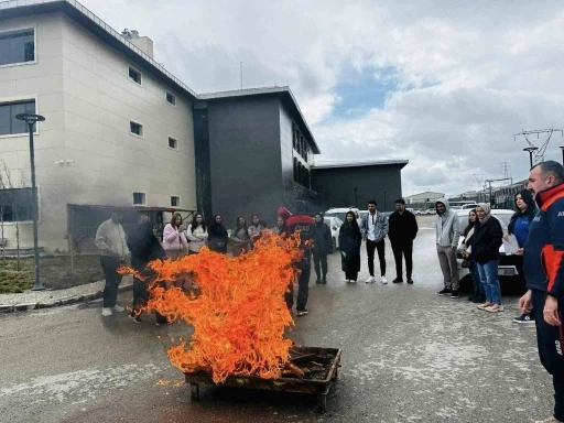 Elazığ&rsquo;da afet ve yangın farkındalık eğitimi
