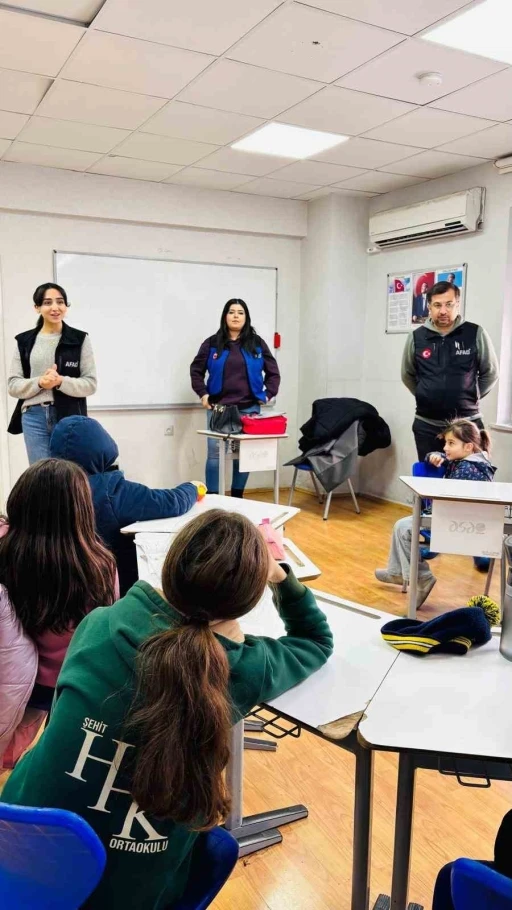 Elazığ&rsquo;da &ccedil;ocuklara afet farkındalık eğitimi
