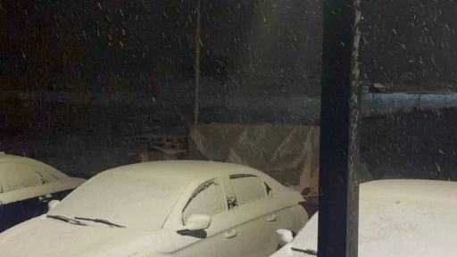 Elazığ’da dolu ve kar yağışı etkili oldu

