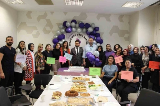Elazığ’da ‘Dünya Prematüre Günü’ kutlandı
