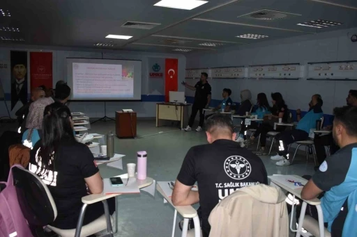 Elazığ&rsquo;da KBRN eğitimi
