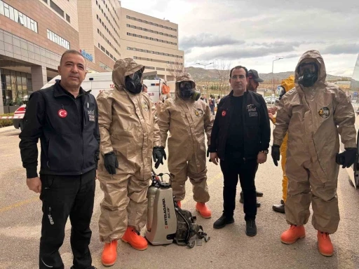 Elazığ’da KBRN tatbikatı yapıldı
