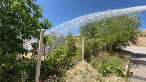 Elazığ’da korkutan yangın
