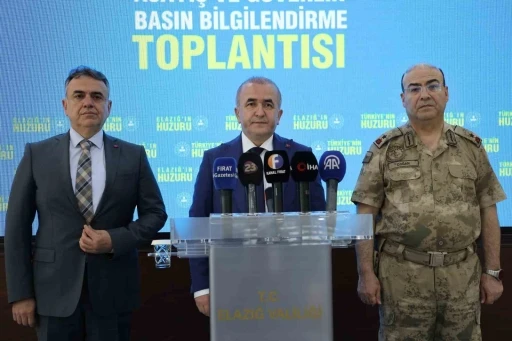 Elazığ&rsquo;da Kurban Bayramı&rsquo;nda bin 170 personel sahada olacak
