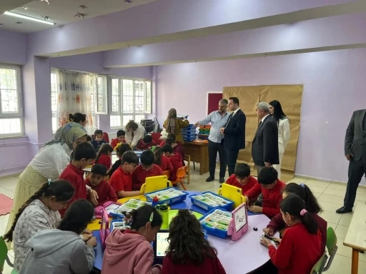 Elazığ&rsquo;da robotik kodlama etkinliği
