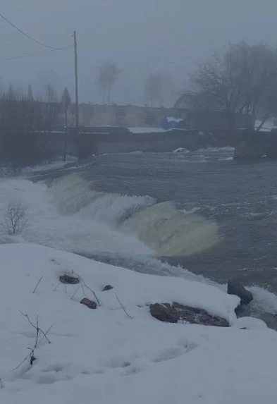 Elazığ&rsquo;da sağanak yağış sonrası dereler coştu
