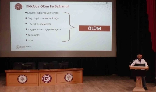 Elazığ&rsquo;da sağlık &ccedil;alışanlarına KKKA eğitimi
